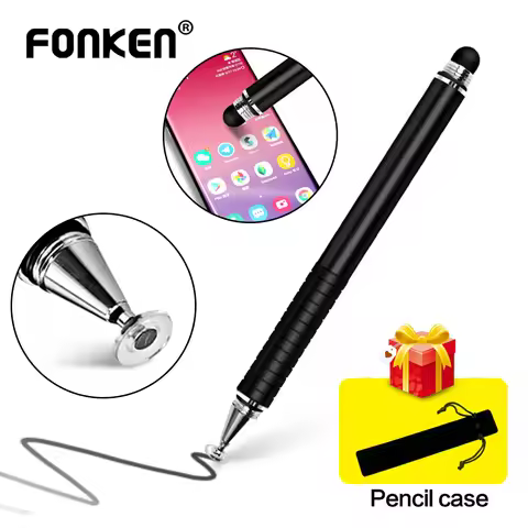 FONKEN Stylus Pen For Smartphones 2 in 1 Touch Pen for Samsung Xiaomi Tablet Screen Pen Thin Drawing