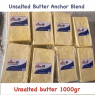 Unsalted Butter Anchor 1kg Blend / Butter 1kg / Unsalted Blend Butter / Butter Unsalted / Unsalted 1kg /