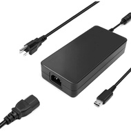 280W 20V 14A USB Tip Laptop Charger Compatible with GE66 Dragonshield 10SFS MSI GE66 GE76 Raider MSI