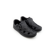 MANWOOD รองเท้าสปอร์ตหนังแท้ รุ่น CB2105-51 สีดำ