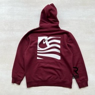 Carhartt WIP hoded state waving