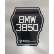 BMW number plat motor standard JPJ