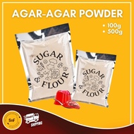 Agar-agar Powder Serbuk Agar-agar Halal 100g 500g Agar Agar Powder