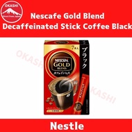 Nestle Japan  Nescafe Gold Blend Decaffeinated Stick Coffee Black 7 pcs【Direct from Japan】【Made in Japan】【3-in-1 &amp; Instant Coffee】【科菲】