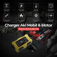 Charger Aki Mobil Motor 12/24V 10A 6-180 Ah - FBC122410D