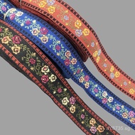 lace Cotton Hanfu Ribbon Heart Ancient Style Jacquard Flower Accessories Shoes Bags In Stock Embroid