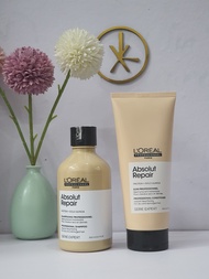 [Loreal] Cặp Dầu gội xả phục hồi tóc Loreal Absolut repair 300ml