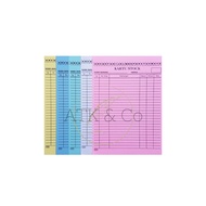 Large Warehouse Stock Card A4 - Inventory Stock Card A4