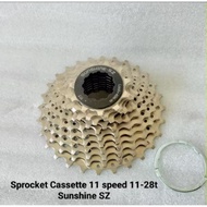 SPROCKET CASSETTE 11 SPEED 11-28T SUNSHINE