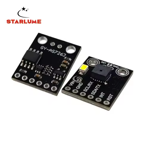 GY-AS7262, AS7263, AS7341, AS7343 Visible and Infrared Color Spectrometer Sensors