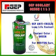 GEP UMW LONG LIFE COOLANT GREEN 1L for TOYOTA Radiator Coolant Antifreeze air coolant hijau air radi