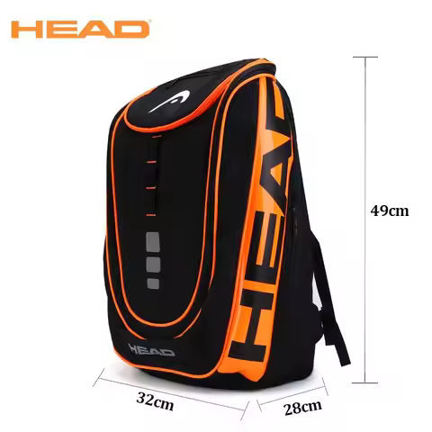 HEAD Original Radical Tennis Backpack Outdoor Sport Bag with Shoe Compartment Raqueta Tenis Racket B