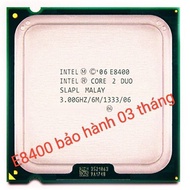 Intel e8400 cpu processor