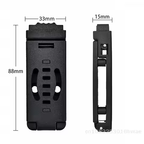🎯 | Nylon 6-Hole Knife Sheath Waist Clip, MOLLE-Compatible Belt Clip Outdoor Survival Gear Accessori