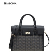SEMBONIA Classy Monogram Satchel Bag - 0603980-001