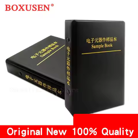 170 Values 50pcs Each 8500pcs SMD Resistor Sample Book 0201 0402 0603 0805 1206 1% 0R~10M Ohm Resist