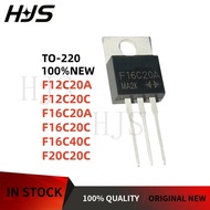 10Pcs TO220 F12C20A F12C20C F16C20A F16C20C F16C40C F20C20C TO-220 In stock chip ic mos GU3S