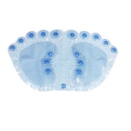 57*33CM Big Large PVC Soft Shower Accessories Foot Feet Relax Dead Skin Anti Skid Pad Bath Mats Mass