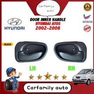 [Hyundai Atos/PRIMA(2002-08)IN DOOR(INTERIOR)INNER PULL HANDLE OPENER/BLACK/DEPAN/BELAKANG