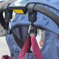 [READY STOCK] Baby Bag Stroller Hooks Portable Cute Bear Carriage Bag Hooks Wheelchair Organizer Stroller Accessories Baby Hanger Hooking Up