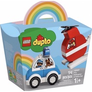 Lego 10957 duplo fire helicopter & police car