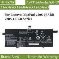 L16C4PB3/ Laptop Battery for Lenovo IdeaPad 720S-13ARR 720S-13IKB Series L16M4PB3 L16L4PB3