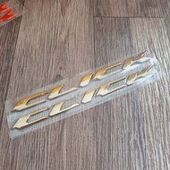 (SHIP TOÀN QUỐC) Cặp tem chữ nổi mẫu ZIN CLICK thái 125i - tem gia công nguyên phôi keo dán sẵn bên