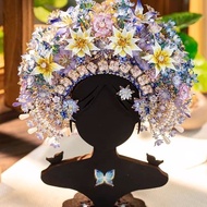 Art Model Hairpin Corolla 3D Three-Dimensional Puzzle Metal Assembly Model Handmade DIY Ornaments Hu