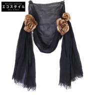 Fendi cashmere/silk dress with mink fur trim [Pre-owned]