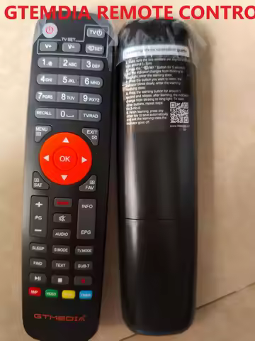 GTMedia Remote Control gt media model set top box freesat v8x ii FREESAT V8 ULTRA v8x ii remote rc