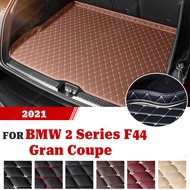 Car Trunk Mat For BMW 2 Series Coupe F44 4-door 2021 Custom Car Accessories Auto Interior Decoration
