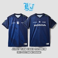JERSEY Gaming Team Liquid 2024 New Game Dota 2 CSGO LOL (free custom nickname)