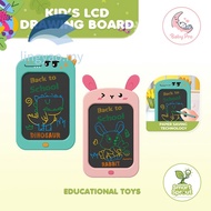 Portable LCD Drawing Board - Erasable Writing Tablet for Kids