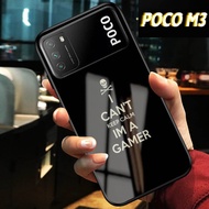 Softcase Glass Kaca Poco M3 Poco X3  [BL454] | Case Poco M3 | Kesing Poco M3 Poco X3 | Kesing Poco M3 | Case Poco M3 Poco X3 | Kesing hp | Sarung hp | Pelindung HP | Kesing handphone | Oppo | Iphone | Realme | Xiaomi | Vivo | Samsung