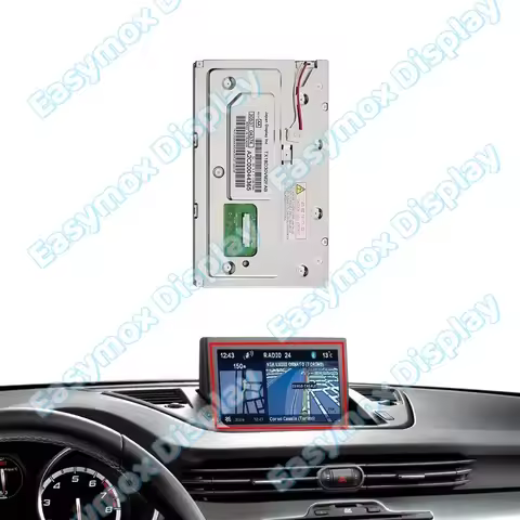 Display TX18D30VM2FAA/B For Citroen C3 C4 C5 C8 DS3 Radio Navigation 9673538880 Screen Replacement