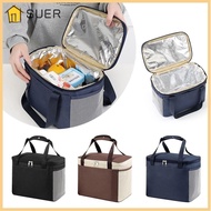 SUER Insulated Lunch Bag Reusable Picnic Adult Kids Lunch Box
