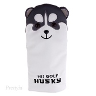 Replacement Golf Head Cover Wood Covers Sets Dog Pattern L6DB SQ9Z