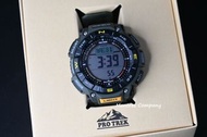 Montres Company 香港註冊公司(33年老店) 卡西歐 CASIO Pro Trek Pro-Trek Protrek PRG PRG340 PRG-340 PRG-340-3 日出/日落