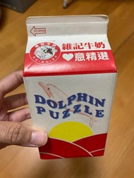 維記牛奶中華白海豚回歸紀念砌圖