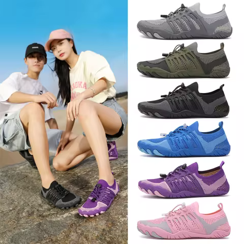 2026 Outdoor Creeper Shoes Non Slip Beach Shoes Hidden Wilderness Riding Fitness Yoga Men's And Wome