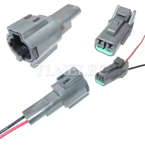2 Pin Way Car Waterproof Connector With Wires Auto Wiper Sprayer Wire Cable Sockets 7123-8520-40 722
