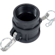 POLYPROPYLENE CAMLOCK COUPLING ADAPTER TYPE D 4''INCH ( FEMALE THREAD BSPT )