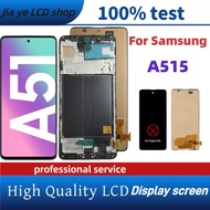 For Samsung A51 4G A515 A515F A515F/DS A515FD LCD Display Touch Screen With Frame Replacement