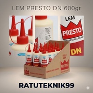 MERAH DN Alifatik Presto Glue 600g Red Strong Bottle