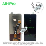 Lcd Touchscreen Infinix Smart 7 7 HD 7 PLUS X6515 X6516 X6517 X669 S665L Hot 30i ITEL S23 A05S P40 P