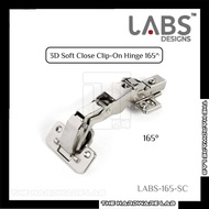 {The Hardware Lab}Labs Design 3D Soft Close Clip-On Hinge 165^