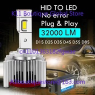 D1s Led 120w D3S Canbus CSP D2S D4S D8S D5 LED Bulb 50000LM 200W Super Bright D1s 360 Doppel
