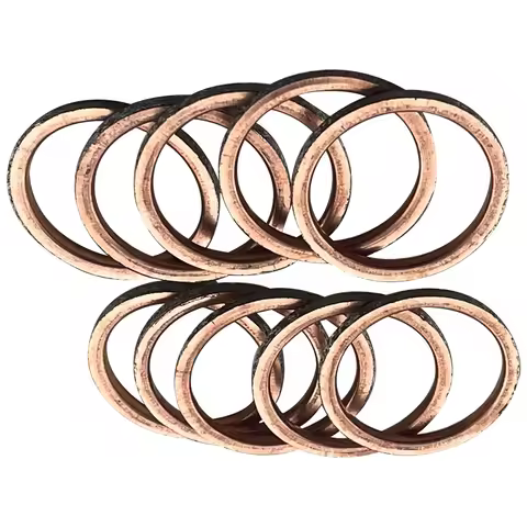 OD 44mm Motorcycle Exhaust Pipe Gasket For Yamaha FJR1300 01-23 FZ1N FZ1000 06-15 FZ1S Fazer FZ1000 