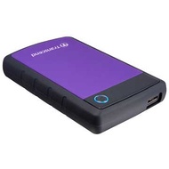 Transcend 創見  創見 StoreJet 25H3 軍規防震 4TB 2.5吋行動硬碟-紫