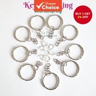 25mm Keychain Rings 100pcs Keychain Split Rings DIY Jewelry Making Accessories